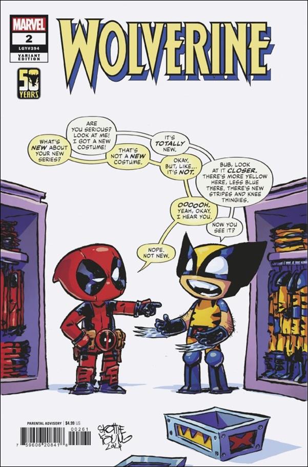 Wolverine (2024) issue 2-F Skottie Young Cover