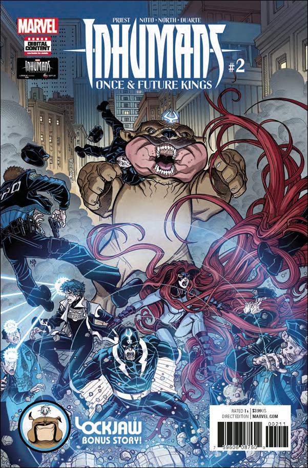 Inhumans: Once and Future Kings issue 2 Nick Bradshaw Cover