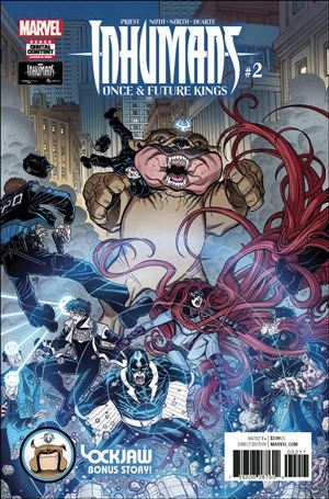 Inhumans: Once and Future Kings issue 2 Nick Bradshaw Cover