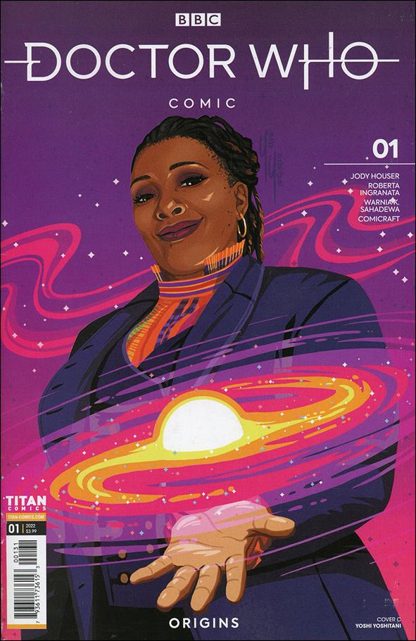 Doctor Who Origins issue 1-C Yoshi Yoshitani Cover