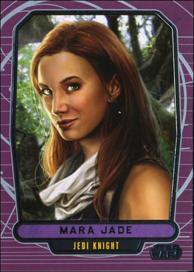 Star Wars Galactic Files (Base Set) card 203 Mara Jade Jedi Knight