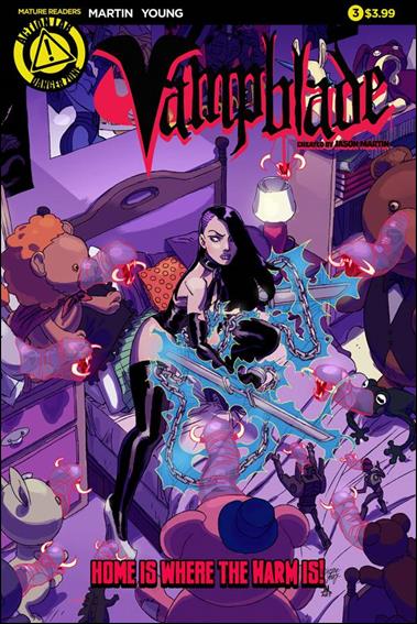 Vampblade issue 3 Winston Young Standard Cover