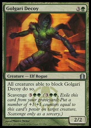 Magic the Gathering: Return to Ravnica (Base Set) card 127 Golgari Decoy
