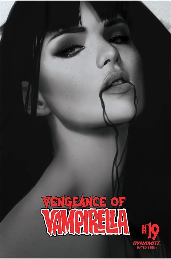 Vengeance of Vampirella (2019) issue 19-L Ben Oliver 1:30 Black & White Cover