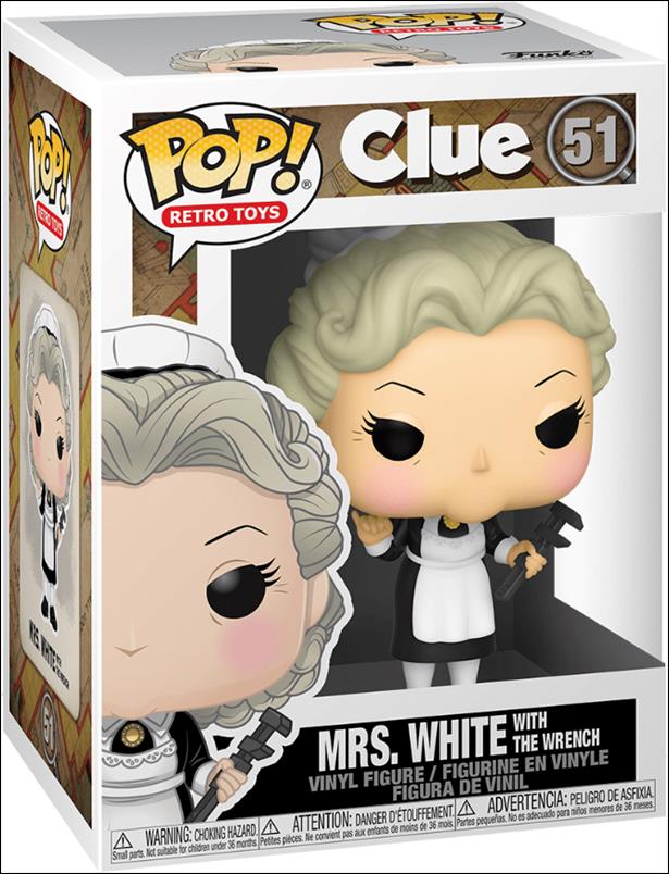 POP! Retro Toys figure 51 Mrs. White with the Wrench