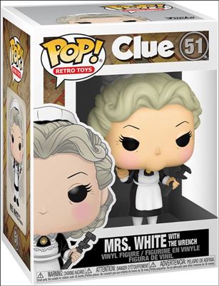 POP! Retro Toys figure 51 Mrs. White with the Wrench