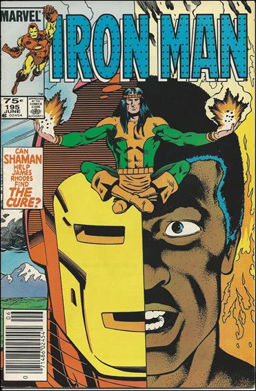 Iron Man (1968) issue 195-B Canadian Price Cover