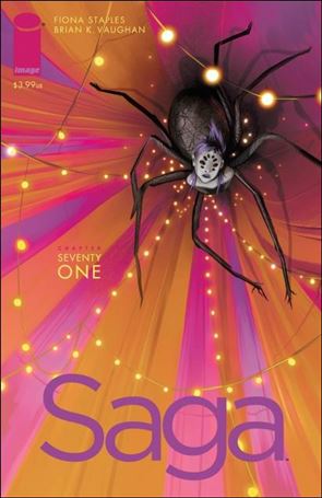 Saga issue 71 Fiona Staples Cover