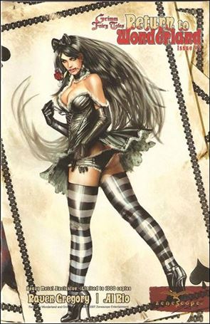 Grimm Fairy Tales: Return to Wonderland issue 1.00-G Heavy Metal Cover 1/1000