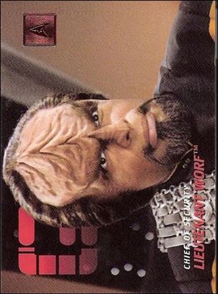30 Years of Star Trek: Phase Two (Base Set) card 161 Lieutenant Worf