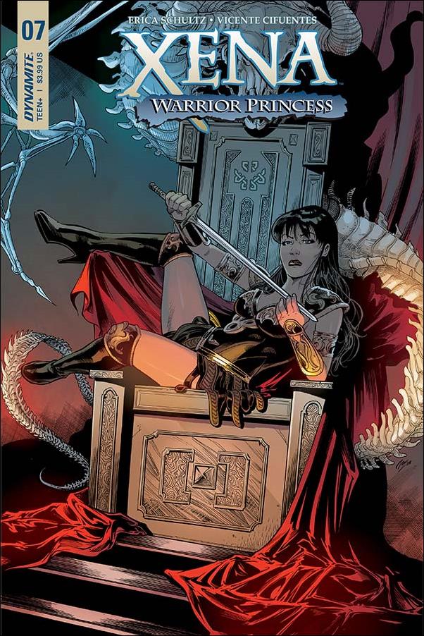 Xena: Warrior Princess (2018) issue 7-B Vicente Cifuentes Cover
