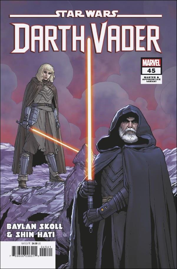 Star Wars: Darth Vader issue 45-C Giuseppe Camuncoli Master & Apprentice Cover
