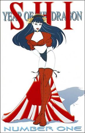 Shi: Year of the Dragon issue 1-D True Colors Red Foil Cover