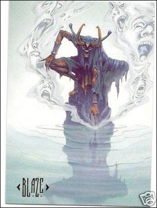 DC Master Series (Base Set) card 45 Blaze