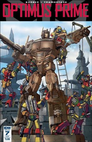 Optimus Prime issue 7-B Casey Coller Subscription Cover