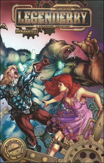 Legenderry: A Steampunk Adventure issue 3-E Sergio Fernandez Davila Wraparound Re-Order Cover