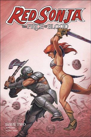 Red Sonja: Price of Blood issue 2-C Joseph Michael Linsner Cover