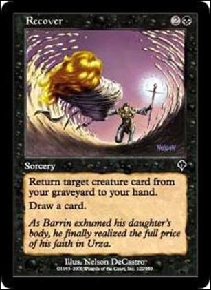 Magic the Gathering: Invasion (Base Set) card 122 Recover