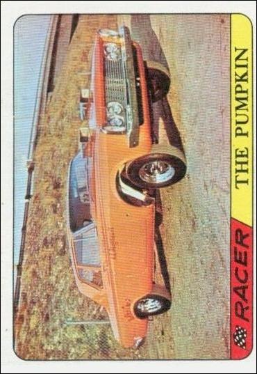 Hot Rods (Base Set) card 16 The Pumpkin (Orange Back)