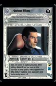 Star Wars: Coruscant Limited (Base Set) card 114 Lieutenant Williams
