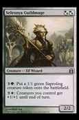 Magic the Gathering: Commander (Base Set) card 224 Selesnya Guildmage