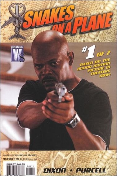 Snakes on a Plane issue 1-B Photo Cover