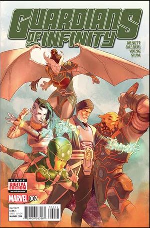 Guardians of Infinity issue 2 Jamal Campbell Cover