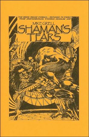 Shaman's Tears issue 3-B Yellow w/ Black Ink