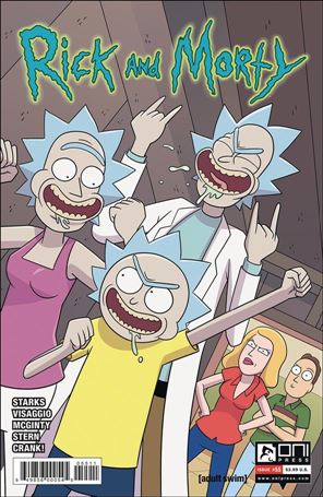 Rick and Morty (2015) issue 55 Marc Ellerby Cover