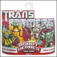 Transformers: Robot Heroes figure 21 Allspark Bumblebee & Starscream