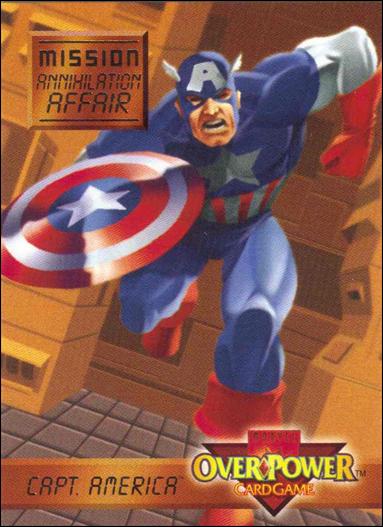 Marvel Overpower (Mission Subset) card 3 of 7 AnA Capt. America