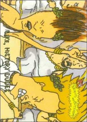 Beavis and Butt-Head (Base Set) card '6769' Like, History Dudes