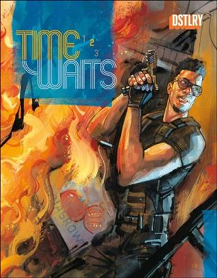 Time Waits  issue 2-B Kagan McLeod Cardstock Cover