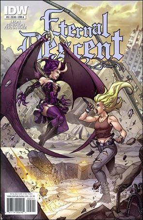 Eternal Descent (2011) issue 5 Iban Coello Cover