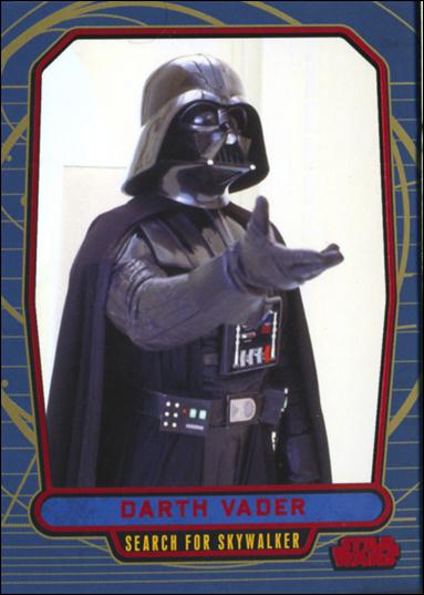 Star Wars Galactic Files (Red Foil Parallel Base Set) card 130 Darth Vader - Search For Skywalker
