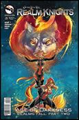 Grimm Fairy Tales Presents Realm Knights: Age of Darkness issue One Shot-C Tina Valentino Cover