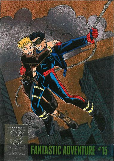 Amalgam Comics (Amalgam Classics Power Blast Subset) card 8 Fantastic Adventure #15