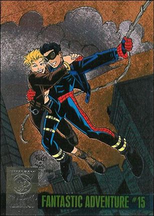 Amalgam Comics (Amalgam Classics Power Blast Subset) card 8 Fantastic Adventure #15