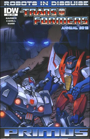 Transformers: Robots in Disguise Annual issue 2012 Tim Seeley Cover