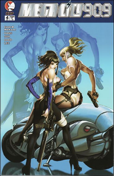 Megacity909 issue 4-B Mark Lee Cover