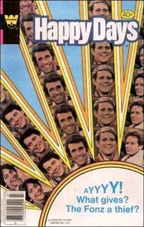 Happy Days issue 3.00-B Whitman Cover