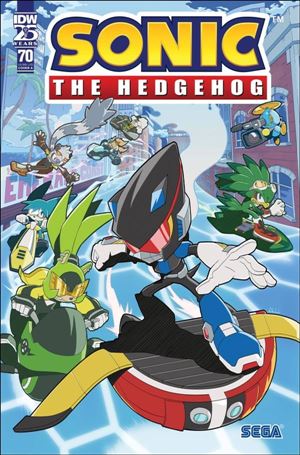 Sonic the Hedgehog (2018) issue 70 Aaron Hammerstrom Cover