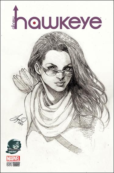 All-New Hawkeye (2016) issue 1-G Siya Oum Phantom Sketch Cover 1/1500