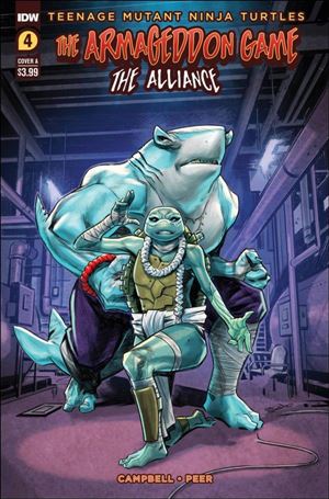 Teenage Mutant Ninja Turtles: The Armageddon Game - The Alliance issue 4 Roi Mercado Cover