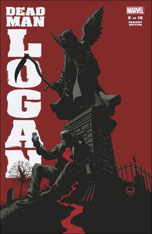 Dead Man Logan issue 2-B Dave Johnson 1:25 Cover