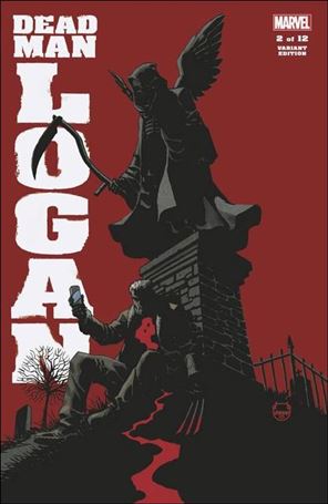 Dead Man Logan issue 2-B Dave Johnson 1:25 Cover