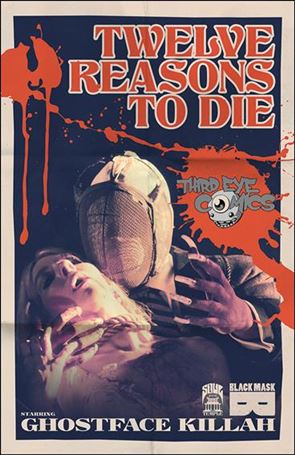 12 Reasons to Die issue 1-N Third Eye Comics Tour Cover