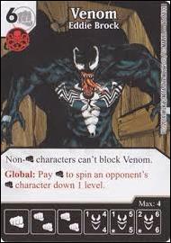 Marvel Dice Masters Avengers vs. X-Men  card 60 Venom: Eddie Brock 