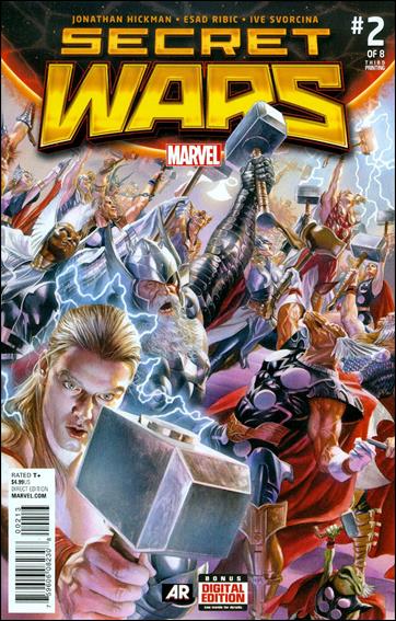 Secret Wars issue 2-L Alex Ross Cover (3rd Printing)