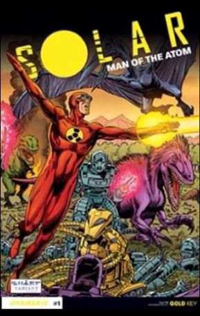 Solar: Man of the Atom (2014) issue 1-V Bob Layton Sharp Comics C2E2 Cover